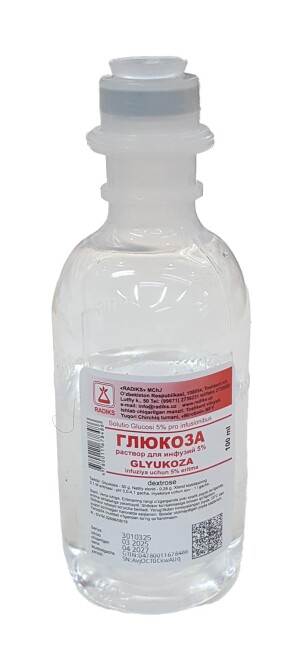 Glyukoza 5% 100ml