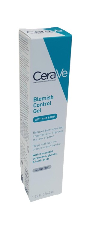 Цераве blemish control gel гель-уход с салициловой молочной и гликолевой кислотами для лица 40мл