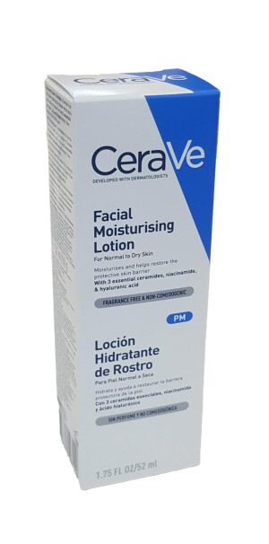 Цераве facial moisturising лосьон увлажняющий для лица 52мл