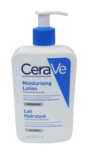 Цераве moisturising lotion лосьон увлажняющий для сухой кожи 473мл