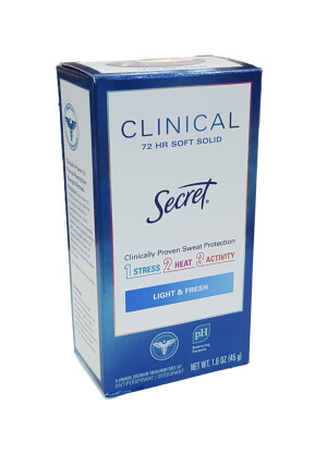 Secret clinical strength 48 soatlik Fearless fresh antiperspirant qalam 1,6 oz 45g