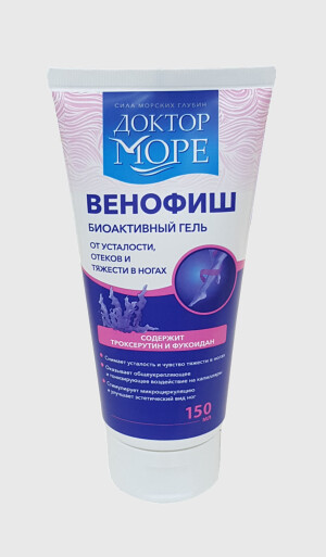 Venofish bioaktiv gel doktor dengiz oyoqlari uchun 150ml
