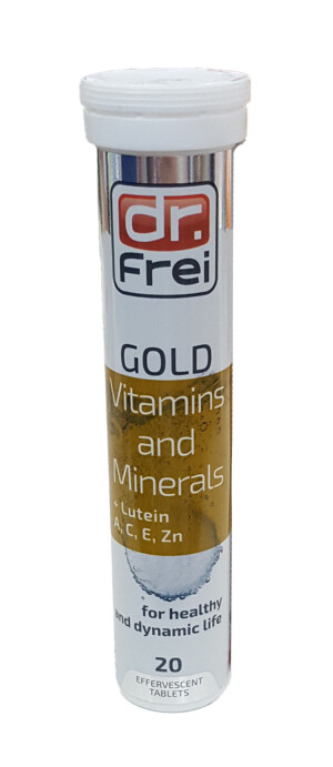 Vitamin dr frei gold efervesan tabletkalari №20