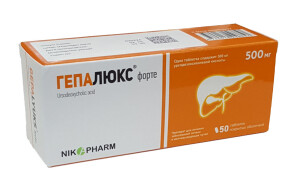 Gepalux forte kapsulalari 500mg №50