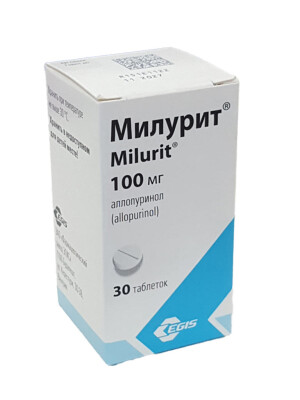 Милурит таблеткалари 100 мг №30