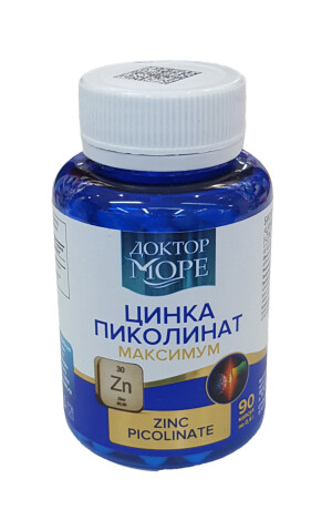 Sink pikolinat maksimal doktor dengiz kapsulalari 0,4 g №90