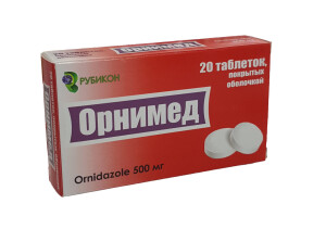 Орнймед таблеткалари 500мг №20