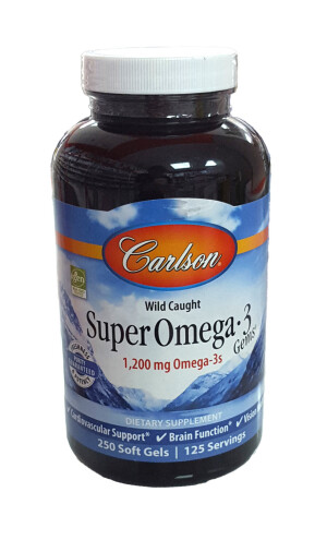 Super Omega-3 carlson kapsulalari 1200 mg №250