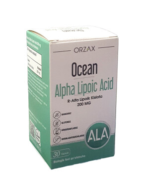 Alfa-lipik kislota ocean orzax kapsulalari 200mg №30