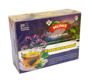 Munis choyi tinchlantiruvchi paketlar 1,5 g №20