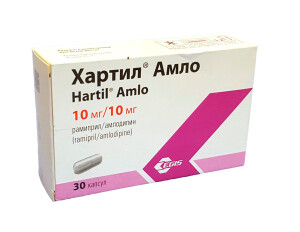 Хартил амло капсулалари 10мг / 10мг №30