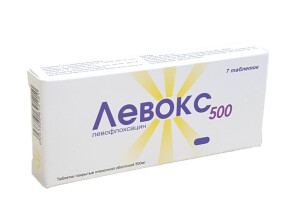 Levox tabletkalari 500mg №7