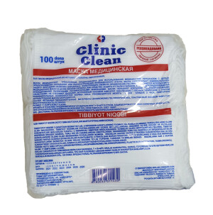 Маска лицевая clinic clean №100