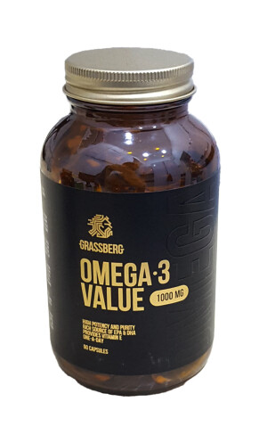 Omega-3 grassberg kapsulalari 1000mg №90