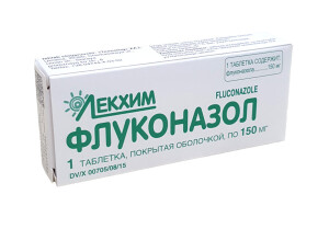 Flukonazol lekhim tabletkalari 150 mg №1