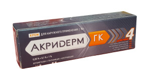 Акридерм ГК креми 15г