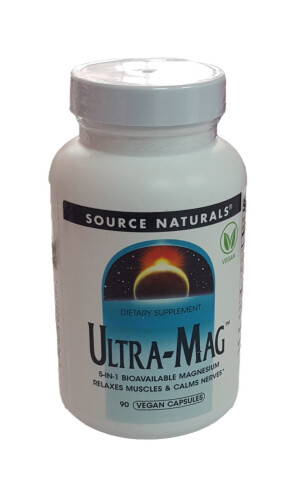 Bioavailable magnezium source naturals ultra-mag 5 in 1 # 90
