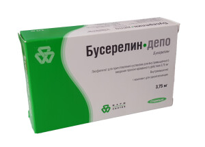 Buserelin-depo liof D / y 3,75 mg flakon № 1