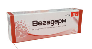 Вегадерм мазь 15г