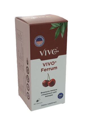 Vivo ferrum kapsulalari № 60