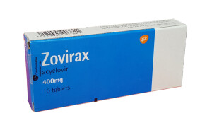 Zovirax tabletkalari 400mg №10
