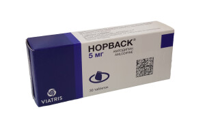 Norvask tabletkalari 5mg №30