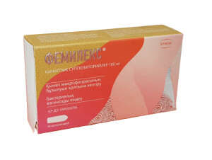 Femilex shamlari 100mg №10