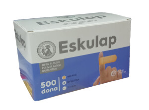 Eskulap 72x19 №500 polimer asosidagi tibbiy bakteritsid patch teri rangi