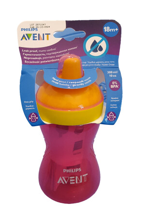 Авент чашка для питья с носиком 18м+ 300мл (scf804/04)
