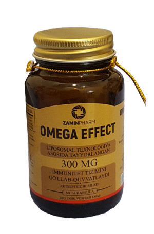 Omega kapsulasining ta'siri 300 mg №30