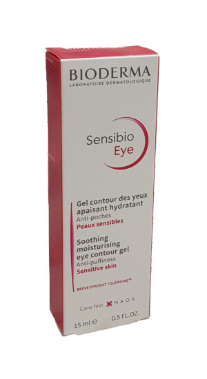 Биодерма sensibio eye+ крем-гель для контура глаз 15мл