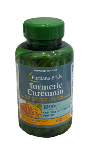 Куркумин и биоперин puritans pride капсулы 1000мг №60