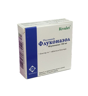 Flukonazol tabletkalari 150 mg №1