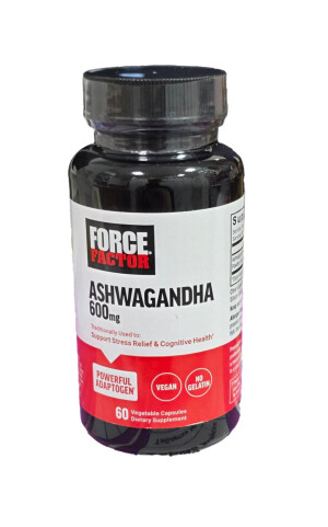 Ашваганда force factor капсулы 600мг №60
