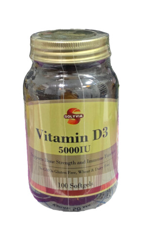 Vitamin D3 solyvia tabletkalari 5000me №100