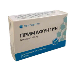 Примафунгин супп вагин 100мг №3