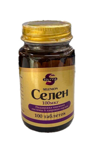 Selen solyvia tabletkalari 100mkg №100
