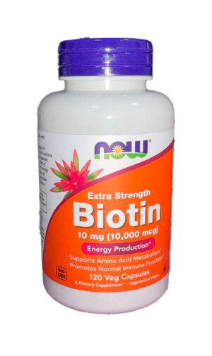 Биотин ҳозир капсулалар 10000мкг №120