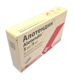 Алотендин таблетки 5мг/5мг №30