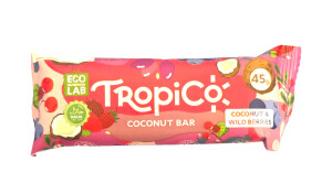 Батончик tropico кокос лесные ягоды 45г
