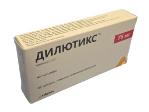 Dilutix tabletkalari 75mg №28
