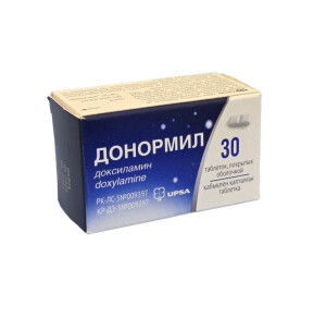 Донормил таблеткалари 15мг №30 н2