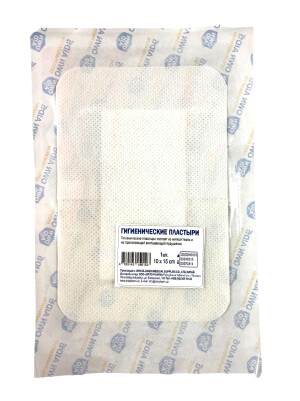 10x15 sm №1 to'quv asosidagi One aid gigiena yamog'i