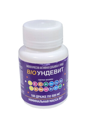 Bio undevit draje №50