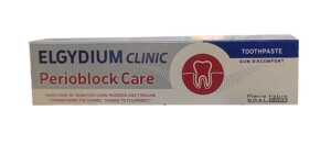 Perioblock care klinikalarining elgidium tish pastasi 75ml