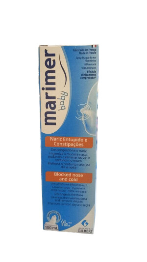 Marimer Baby spray gipertonik 22% dengiz suvi 100ml