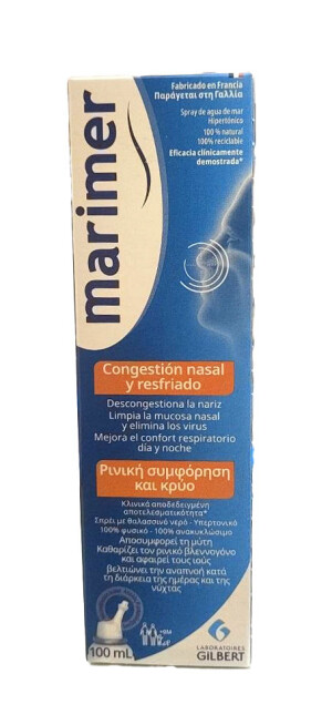 Marimer spreyi gipertonik 22% dengiz suvi 100ml