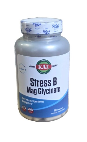 Stress uchun magniy glitsinat b kal kapsulalari № 60