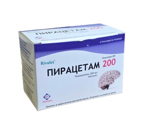 Пиратсетам капсулалари 200мг №60