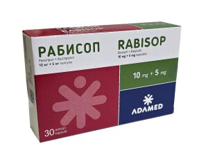 Rabisop tabletkalari 10mg / 5mg №30